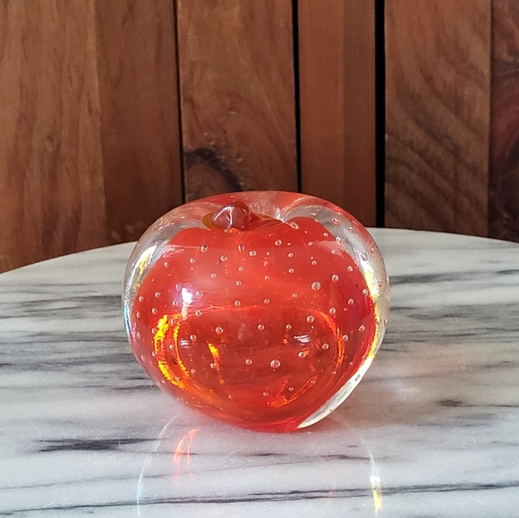 Bubble Glass Apple - Picture 2 of 2
